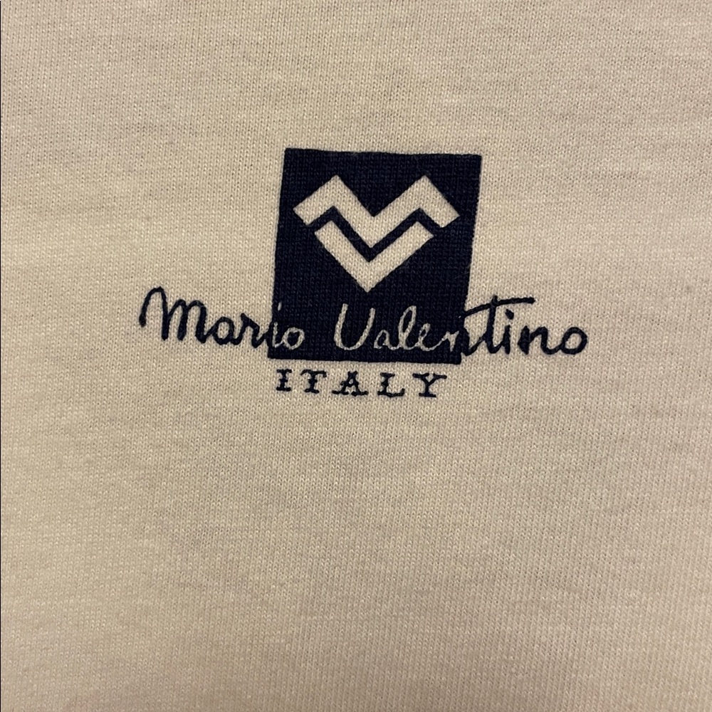 Men’s Mario Valentino White Tank Top Size XL